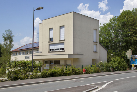Angle sud-est de l'administration et des logements. © Région Bourgogne-Franche-Comté, Inventaire du patrimoine