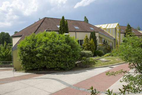 Angle sud-est de l'externat sud-ouest. © Région Bourgogne-Franche-Comté, Inventaire du patrimoine