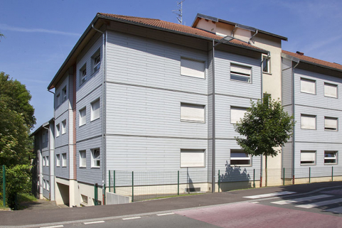 Pignon sud de l'internat, angle sud-est. © Région Bourgogne-Franche-Comté, Inventaire du patrimoine