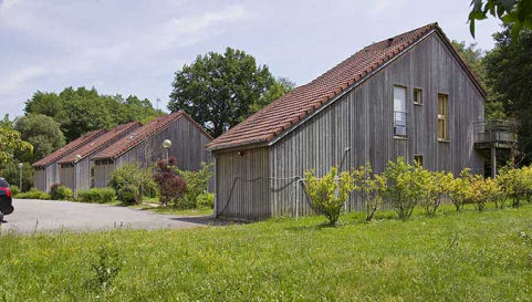 Angle nord-ouest des logements (ouest) du site d'exploitation. © Région Bourgogne-Franche-Comté, Inventaire du patrimoine