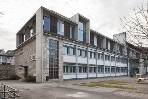 Angle nord-ouest de l'externat. © Région Bourgogne-Franche-Comté, Inventaire du patrimoine