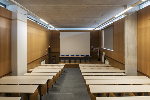 Intérieur de l'amphithéâtre. © Région Bourgogne-Franche-Comté, Inventaire du patrimoine