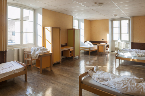 Une chambre d'internat. © Région Bourgogne-Franche-Comté, Inventaire du patrimoine