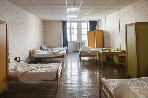 Une chambre d'internat. © Région Bourgogne-Franche-Comté, Inventaire du patrimoine
