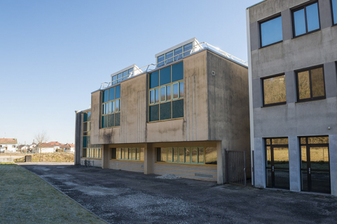 Façade ouest de l'externat nord. © Région Bourgogne-Franche-Comté, Inventaire du patrimoine