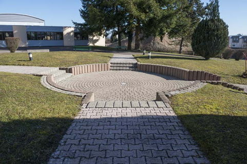 Jardin et façade sud de l'atelier. © Région Bourgogne-Franche-Comté, Inventaire du patrimoine