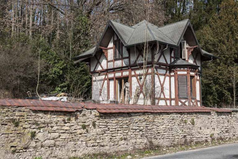La conciergerie vue de trois quarts. © Région Bourgogne-Franche-Comté, Inventaire du patrimoine