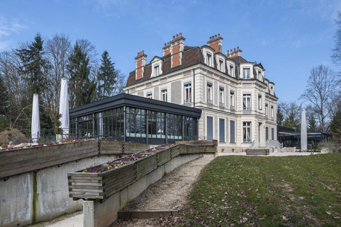 Logement patronal. Vue d'ensemble depuis le sud. © Région Bourgogne-Franche-Comté, Inventaire du patrimoine