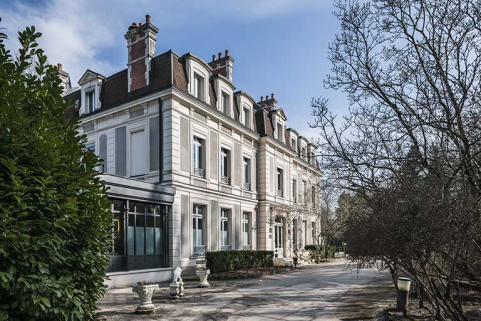 Logement patronal. Vue de trois quarts arrière. © Région Bourgogne-Franche-Comté, Inventaire du patrimoine