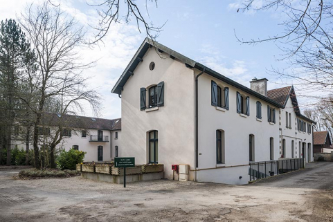 Vue d'ensemble du bâtiment des communs.  © Région Bourgogne-Franche-Comté, Inventaire du patrimoine