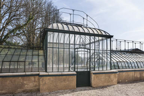 Dôme central de la serre. © Région Bourgogne-Franche-Comté, Inventaire du patrimoine