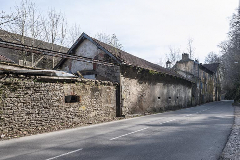Magasin industriel et logements. © Région Bourgogne-Franche-Comté, Inventaire du patrimoine