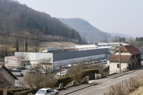 Vue d'ensemble depuis le nord-est. © Région Bourgogne-Franche-Comté, Inventaire du patrimoine