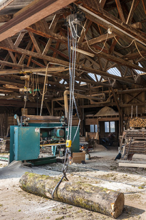 Levage d'une grume. © Région Bourgogne-Franche-Comté, Inventaire du patrimoine Levage d'une grume. © Région Bourgogne-Franche-Comté, Inventaire du patrimoine