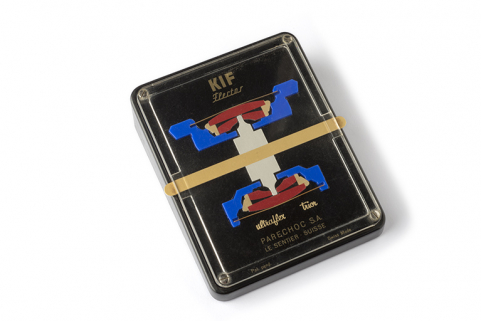 Maquette d'amortisseur de chocs Flector. © Région Bourgogne-Franche-Comté, Inventaire du patrimoine