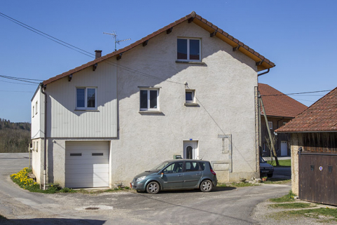 Façade postérieure. © Région Bourgogne-Franche-Comté, Inventaire du patrimoine Façade postérieure. © Région Bourgogne-Franche-Comté, Inventaire du patrimoine