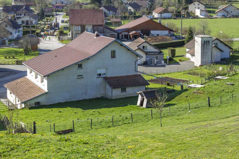 Elévation postérieure et citernes. © Région Bourgogne-Franche-Comté, Inventaire du patrimoine