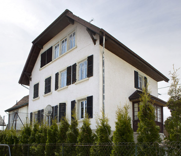 Vue d'ensemble, depuis l'est (façades postérieure et latérale gauche). © Région Bourgogne-Franche-Comté, Inventaire du patrimoine Vue d'ensemble, depuis l'est (façades postérieure et latérale gauche). © Région Bourgogne-Franche-Comté, Inventaire du patrimoine