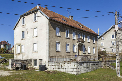 Une maison de 1858 : atelier d'horlogerie Guigon puis Léon Tirolle (18 Grande Rue). © Région Bourgogne-Franche-Comté, Inventaire du patrimoine