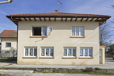 Façade postérieure. © Région Bourgogne-Franche-Comté, Inventaire du patrimoine Façade postérieure. © Région Bourgogne-Franche-Comté, Inventaire du patrimoine