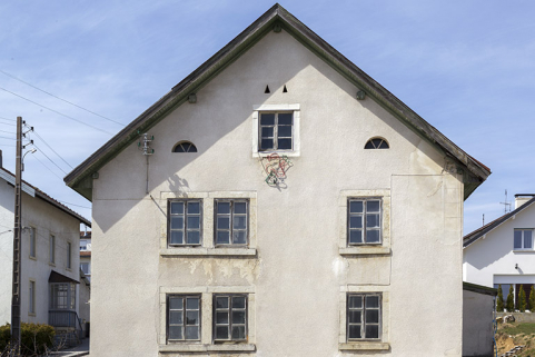 Façade latérale droite. © Région Bourgogne-Franche-Comté, Inventaire du patrimoine