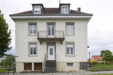 Logement patronal : façade latérale droite. © Région Bourgogne-Franche-Comté, Inventaire du patrimoine