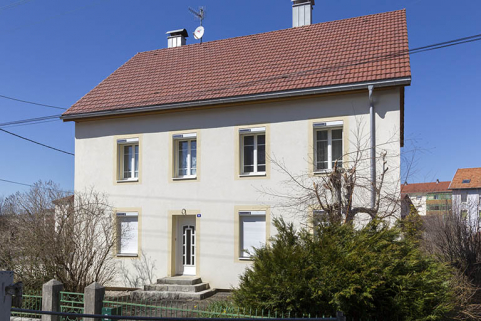 Façade antérieure. © Région Bourgogne-Franche-Comté, Inventaire du patrimoine Façade antérieure. © Région Bourgogne-Franche-Comté, Inventaire du patrimoine