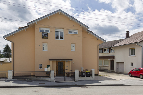 Maison et atelier de Marc Morel (au n° 4) : façade antérieure. © Région Bourgogne-Franche-Comté, Inventaire du patrimoine