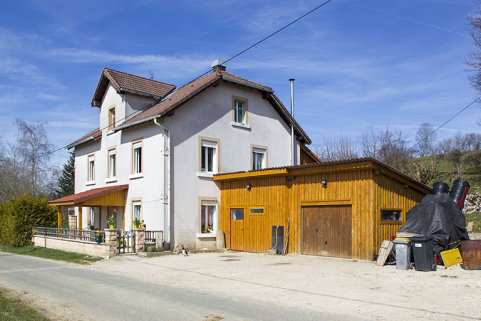 Vue d'ensemble, depuis l'est. © Région Bourgogne-Franche-Comté, Inventaire du patrimoine
