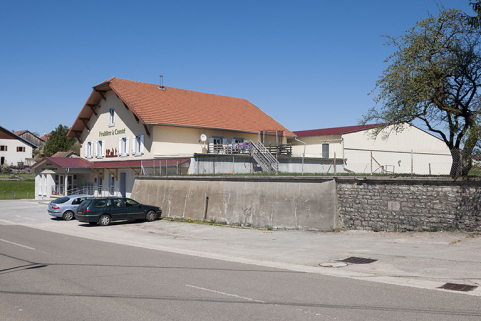 Vue d'ensemble depuis le sud. © Région Bourgogne-Franche-Comté, Inventaire du patrimoine