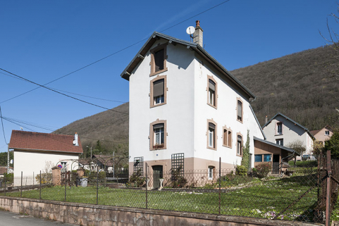 Maison individuelle, à un étage carré. © Région Bourgogne-Franche-Comté, Inventaire du patrimoine