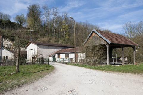 Vue depuis l'est. © Région Bourgogne-Franche-Comté, Inventaire du patrimoine