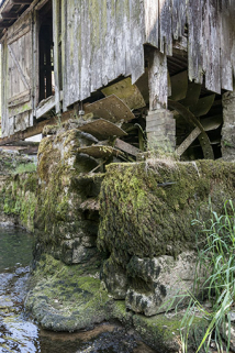 Bâtiment d'eau. Roue en dessous. © Région Bourgogne-Franche-Comté, Inventaire du patrimoine