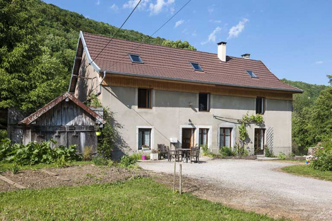 Vue d'ensemble depuis le sud. © Région Bourgogne-Franche-Comté, Inventaire du patrimoine