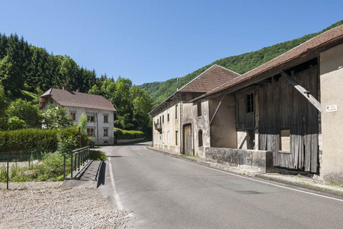 Façades est des bâtiments. © Région Bourgogne-Franche-Comté, Inventaire du patrimoine Façades est des bâtiments. © Région Bourgogne-Franche-Comté, Inventaire du patrimoine