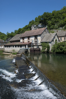 Vue d'ensemble depuis la tête amont du barrage. © Région Bourgogne-Franche-Comté, Inventaire du patrimoine
