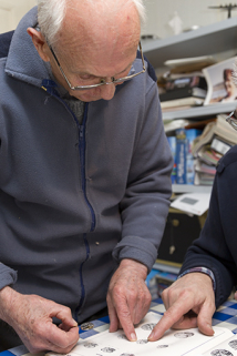 Etude de la commune de Charquemont : identification d'un mouvement de montre par Jacques Donzé. © Région Bourgogne-Franche-Comté, Inventaire du patrimoine