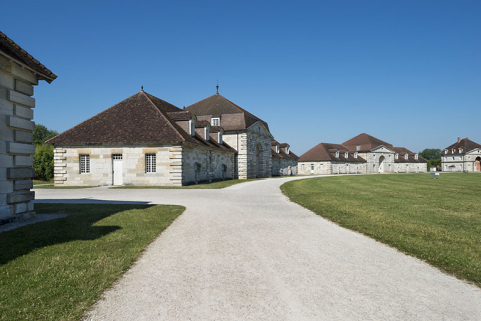 Bâtiments de l'arc de cercle sud.  © Bibliothèque municipale, Besançon Bâtiments de l'arc de cercle sud.  © Bibliothèque municipale, Besançon