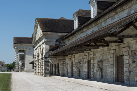 Façade antérieure de la berne est. © Région Bourgogne-Franche-Comté, Inventaire du patrimoine Façade antérieure de la berne est. © Région Bourgogne-Franche-Comté, Inventaire du patrimoine