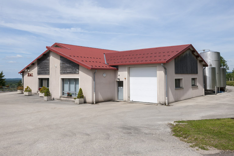 Vue de trois quarts droite. © Région Bourgogne-Franche-Comté, Inventaire du patrimoine