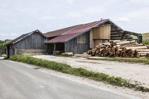 Vue d'ensemble depuis le sud-ouest. © Région Bourgogne-Franche-Comté, Inventaire du patrimoine