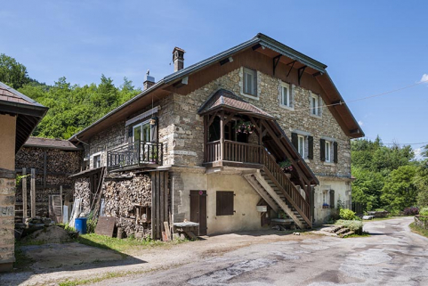 Atelier de fabrication vu de trois quarts arrière. © Région Bourgogne-Franche-Comté, Inventaire du patrimoine