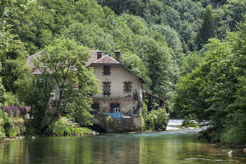 Vue d'ensemble depuis l'ouest. © Région Bourgogne-Franche-Comté, Inventaire du patrimoine