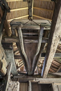 Vue du caisson sud de la machine soufflante. © Région Bourgogne-Franche-Comté, Inventaire du patrimoine