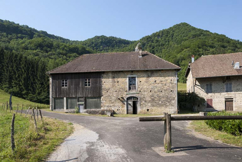 Façade antérieure de l'atelier de fabrication. © Région Bourgogne-Franche-Comté, Inventaire du patrimoine