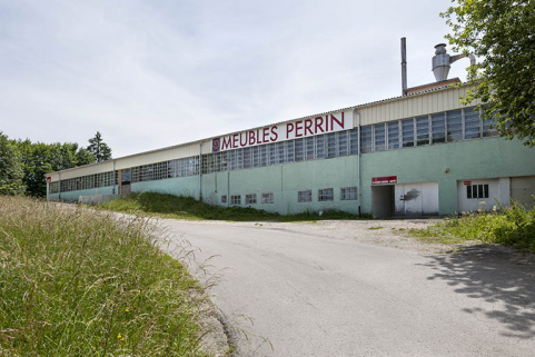 Atelier de menuiserie nord. Vue de trois quarts. © Région Bourgogne-Franche-Comté, Inventaire du patrimoine