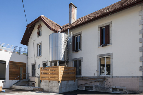 Façade ouest. © Région Bourgogne-Franche-Comté, Inventaire du patrimoine