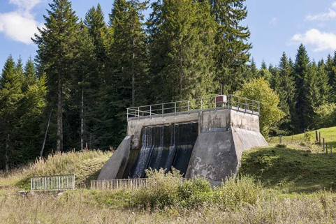 La chambre d'équilibre vue de trois quarts. © Région Bourgogne-Franche-Comté, Inventaire du patrimoine La chambre d'équilibre vue de trois quarts. © Région Bourgogne-Franche-Comté, Inventaire du patrimoine