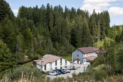 Vue plongeante depuis le sud-ouest. © Région Bourgogne-Franche-Comté, Inventaire du patrimoine Vue plongeante depuis le sud-ouest. © Région Bourgogne-Franche-Comté, Inventaire du patrimoine