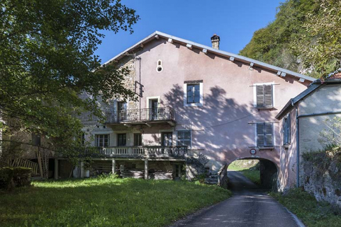 Façade est du moulin. © Région Bourgogne-Franche-Comté, Inventaire du patrimoine